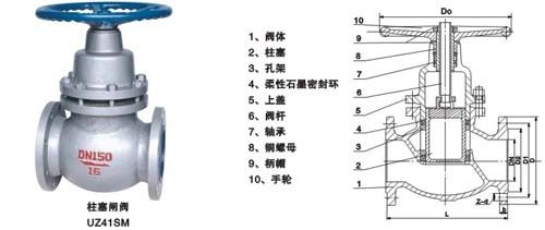柱塞閥工作原理(圖)